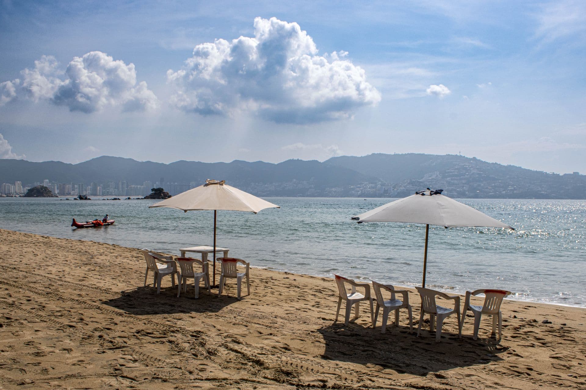 Playa Icacos en Acapulco