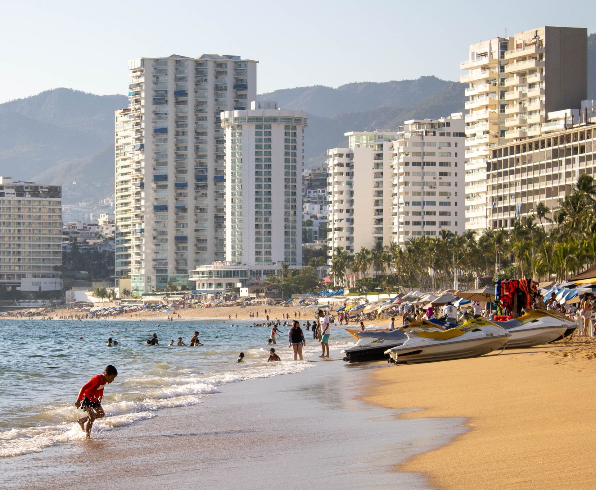 Playa Revolcadero en Acapulco