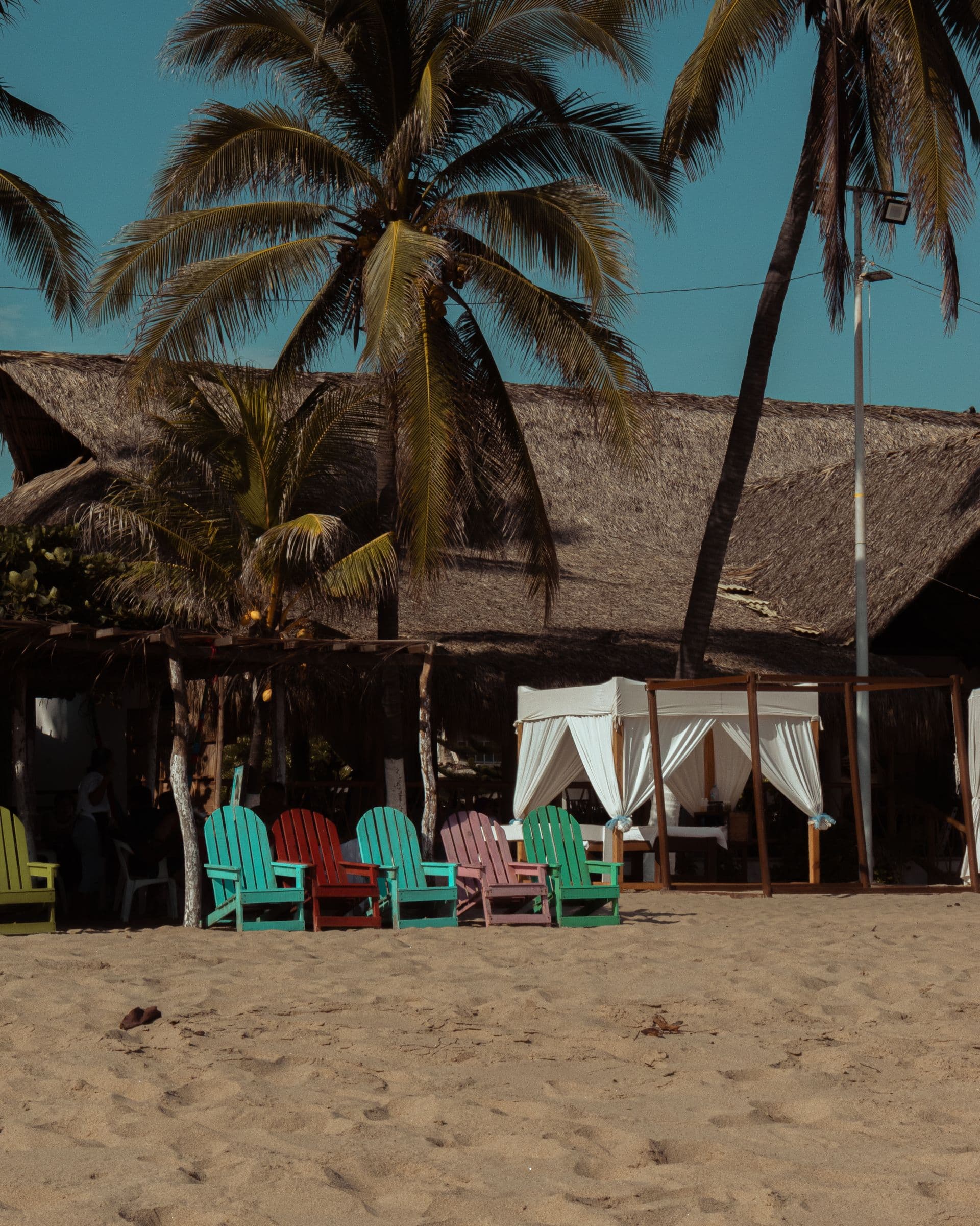 Playa tranquila en Guerrero