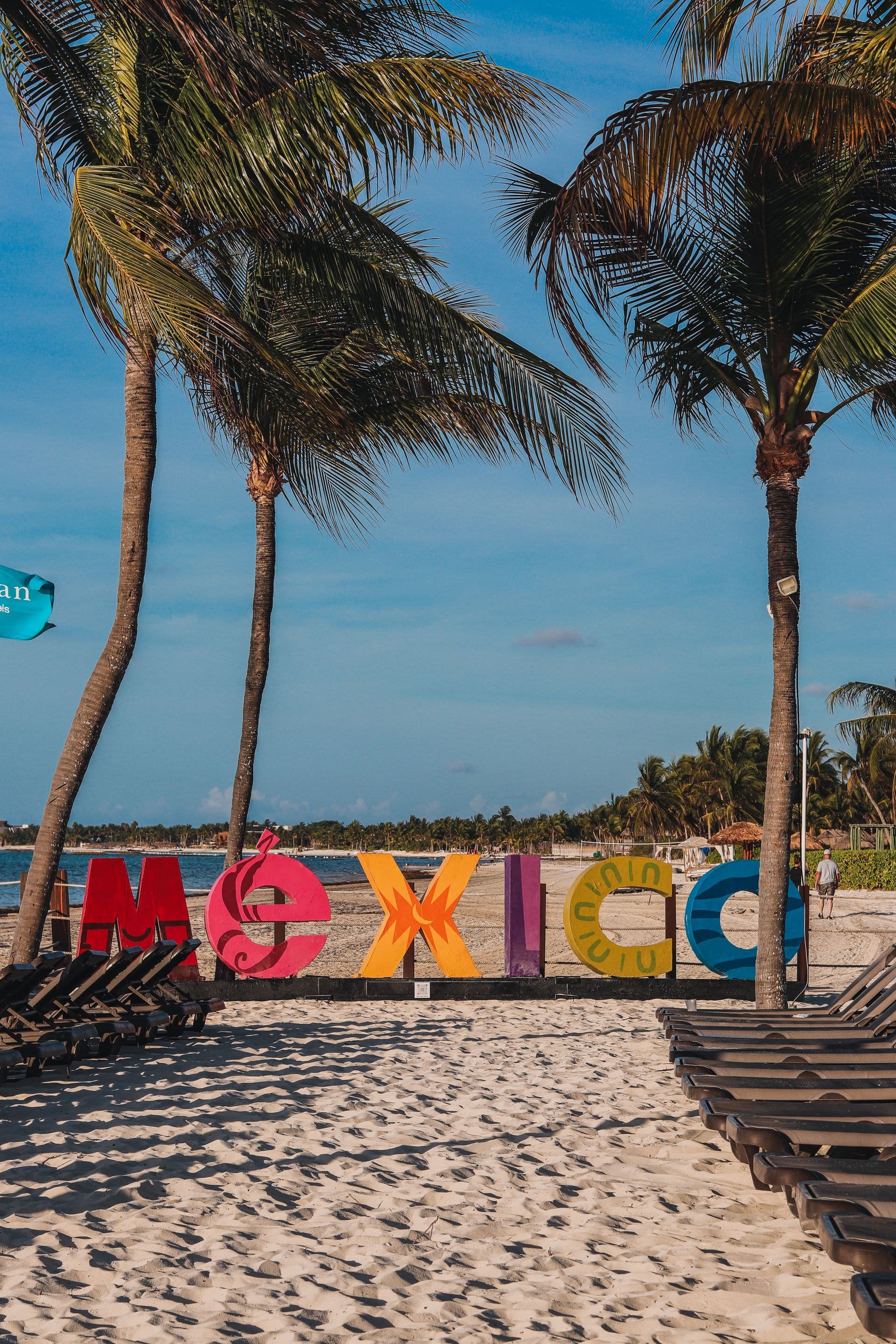 Playa tropical mexicana