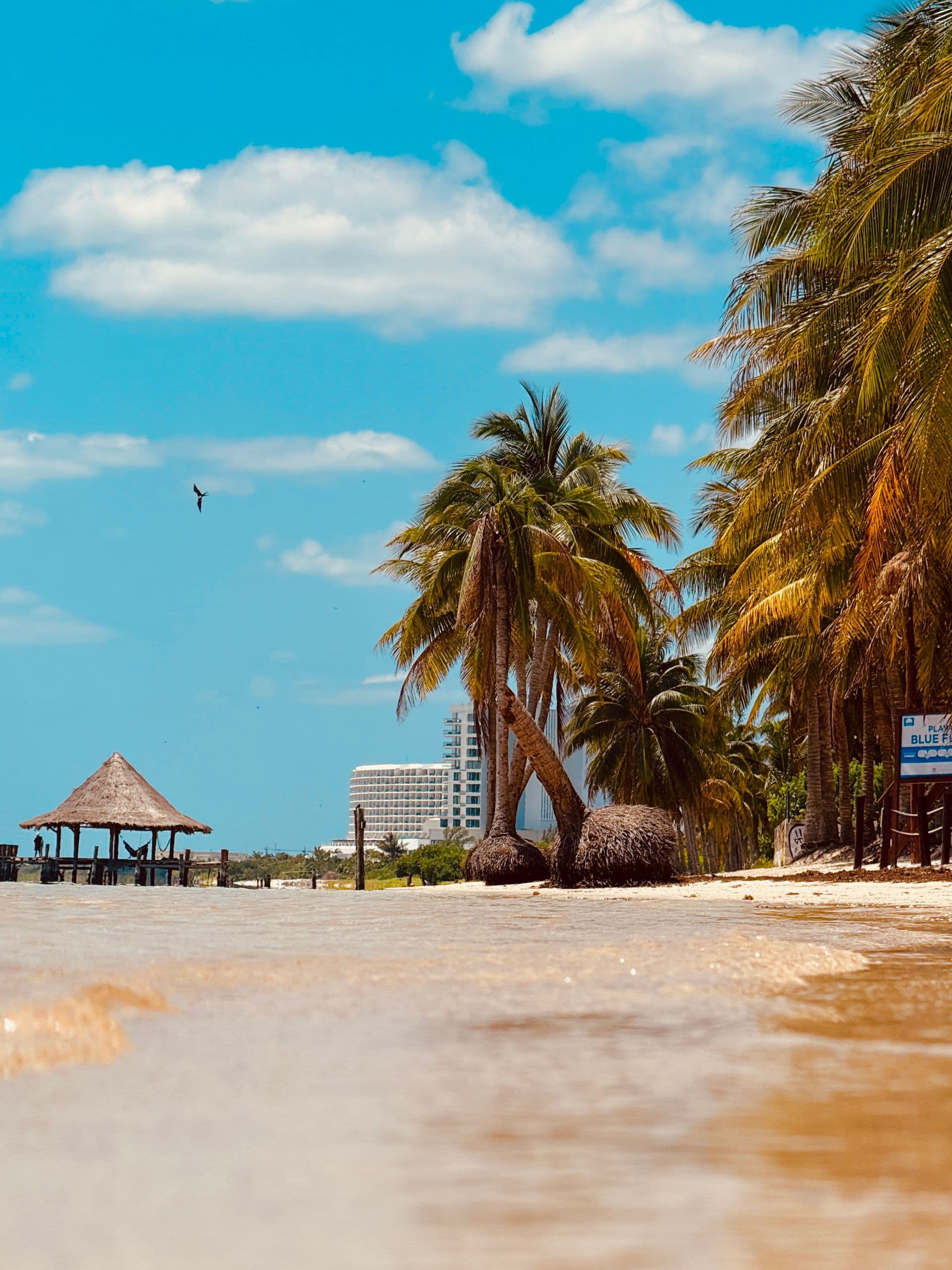 Playa de arena blanca
