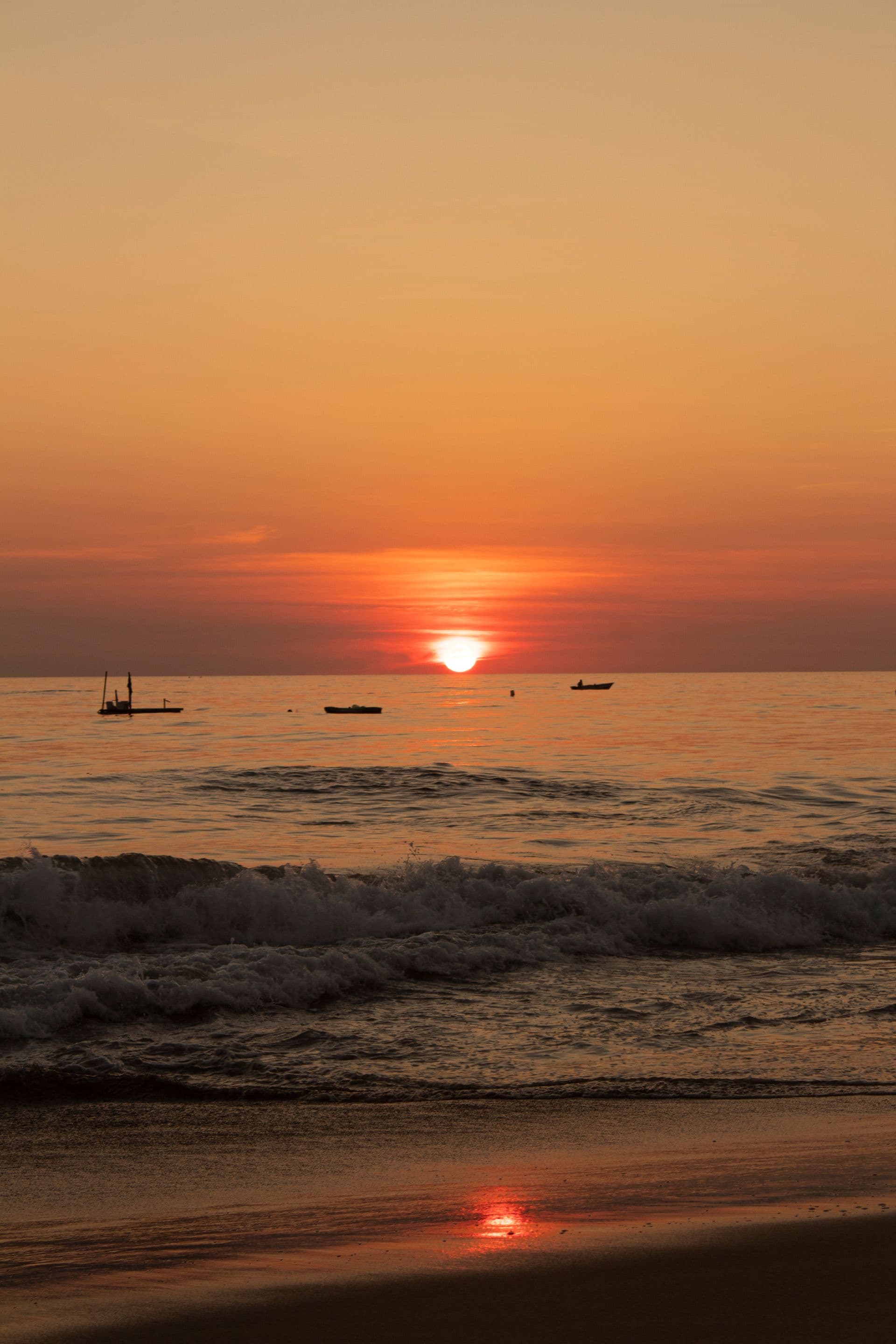 Playa desierta en Acapulco