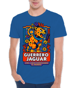 Guerrero Jaguar Playera 410 C Azul Rey