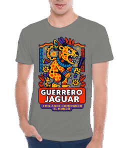 Guerrero Jaguar Playera 410 C Gris Jaspe