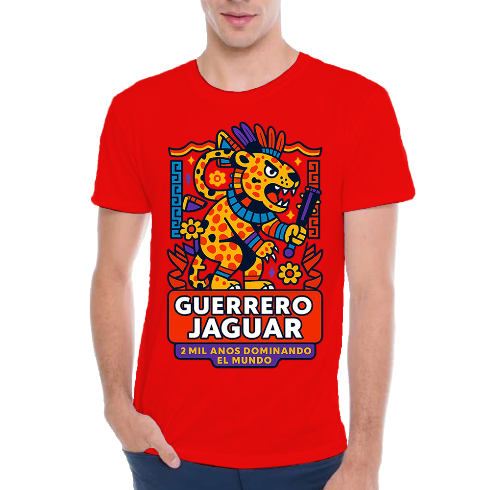 Guerrero Jaguar Playera 410 C Rojo