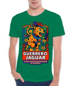 Guerrero Jaguar Playera 410 C Verde Manzana