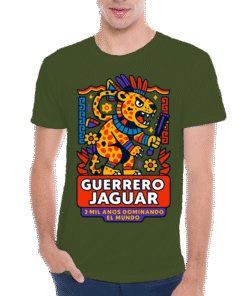 Guerrero Jaguar Playera 410 C Verde Militar